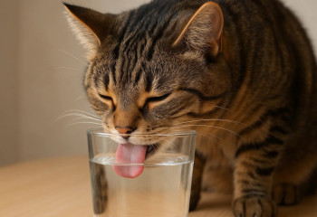 «Кот уже попил» - привычку пушистых любимцев обсуждают в соцсетях