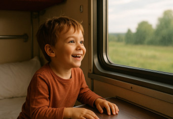 Воспоминания о поезде: дорога в Алматы – как маленькое приключение для ребенка