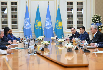 Tokayev held talks with UN Secretary-General António Guterres