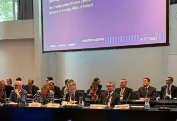 Kazakhstan takes part in jubilee conference dedicated to 50th anniversary of Helsinki final act