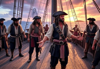 Пираты: пенсия на дом, прототипы Джека-Воробья и женщины
