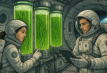 Лунное меню будущего: астронавтов предложили кормить микроводорослями