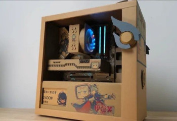 Энтузиаст сделал «ПК из будущего» из картона