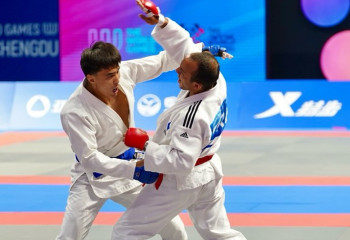 Жәнібек Әбу-Бәкір XII Дүниежүзілік ойындардың чемпионы атанды