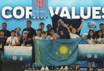 Schoolchildren from Kazakhstan win 7 awards at Robotics Championship in China