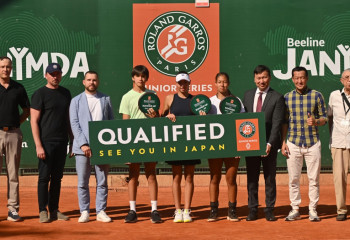 Ролан Гаррос іріктеу турниріне қазақстандық үш жас теннисші жолдама алды