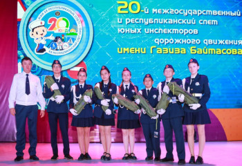 Жас жол инспекторларының  республикалық слеті мәресіне жетті