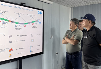 Депутат Мажилиса взял на контроль ремонт трассы «Кызылорда – Жезказган» в Улытауской области