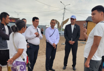 Наурыз Сайлаубай Алматы облысының кәсіпкерлерімен кездесті