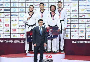 Kazakhstan Open: Қазақстан таеквондошылары көш бастады