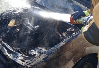 Көкшетауда төтеншеліктер көліктегі өртті 5 минутта сөндірді