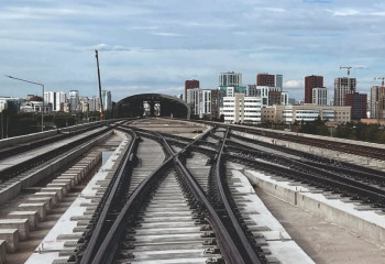 LRT желісінде рельс төсеу аяқталды