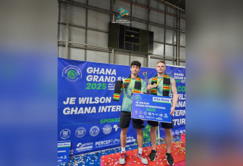 Казахстанские бадминтонисты взяли бронзу на JE Wilson Ghana International 2025