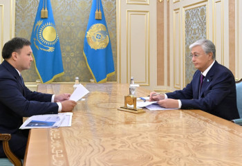 «ҚазМұнайГаз» ҰК» АҚ басқарма төрағасы Президентке есеп берді