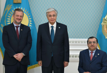 Kazakh President meets with leaders of International Paralympic Committee (IPC) and Asian Paralympic Committee (APC)