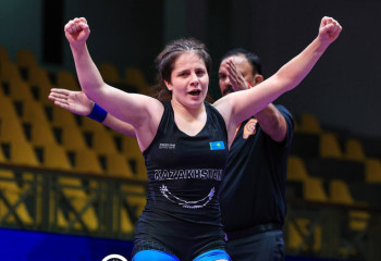 Спортшы Анна Стратан әлем чемпионатында қола жүлде алды