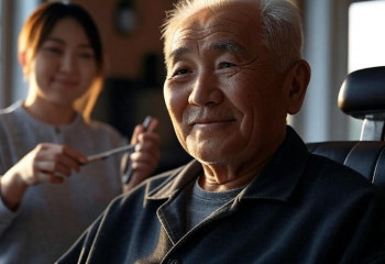 Стрижка за 200 тенге: история пенсионера, который не бросил своего парикмахера