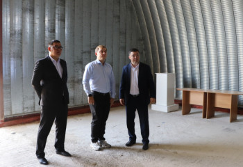 В Карагандинской области завершается строительство современного полигона ТБО - объект посетил депутат