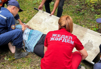 Саңырауқұлақ теруге шыққан жас әйелге шұғыл көмек қажет болды