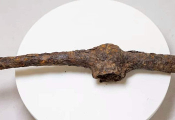 В Сибири найдено элитное захоронение скифского воина с редким оружием