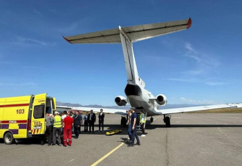 Үржардағы жол апатында зардап шеккен бала санавиация арқылы Семейге жеткізілді