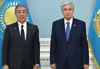 Head of State receives Minister of Foreign Affairs of Japan