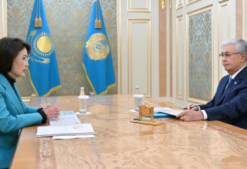 Мемлекет басшысы еліміздің денсаулық сақтау министрін қабылдады