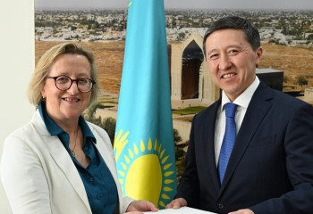 Newly appointed British Ambassador presented copies of credentials