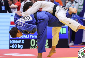 Қазақстандық дзюдошы кадеттер арасында әлем чемпионы атанды