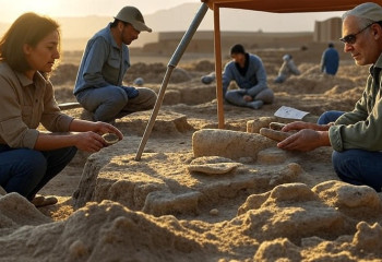 В Иране нашли уникальную миниатюрную надпись эпохи Сасанидов