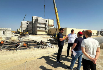 Маңғыстау облыстық жедел жәрдем станциясының құрылысы аяқталуға жақын