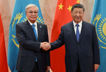 Тяньцзинде Си Цзиньпин мен Қасым-Жомарт Тоқаев кездесті