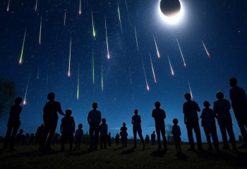 Сентябрь начнётся с уникального звездопада и полного лунного затмения