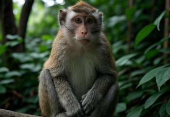 Обезьяна похитила деньги из багажника и устроила «денежный дождь» прохожим в Индии