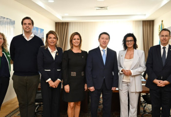 Meeting with delegation of Belgian Parliament takes place at Kazakhstan’s FM