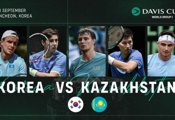 Дэвис кубогы: Кореямен матчта Қазақстан намысын кімдер қорғайды