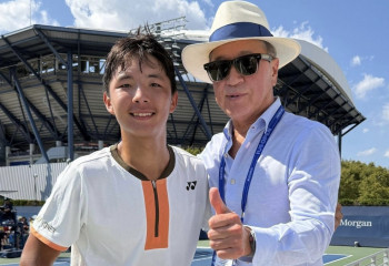 US Open: Заңғар Нұрланұлы алғаш рет «Үлкен дулыға» турнирінің ширек финалына өтті