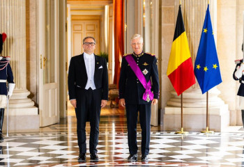 Ambassador of Kazakhstan presented credentials to King Philippe of  Belgians