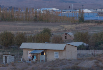 Одноклассники построили остановку в родном ауле Алматинской области