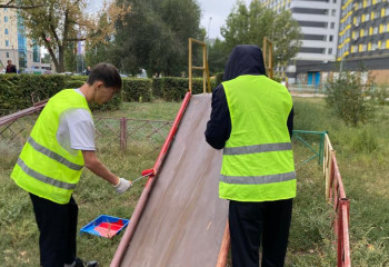 Оралда «Таза аула!» акциясы ұйымдастырылды