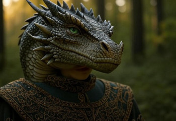 Женщина с редким заболеванием всю жизнь видела драконов вместо людей