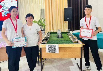 Абай облысының оқушысы бақша суаратын робот ойлап тапты