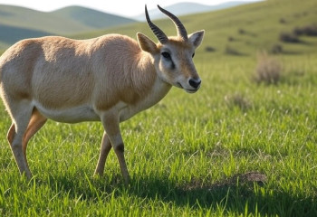 Мясо сайги поступило в продажу на крытом рынке в Актобе