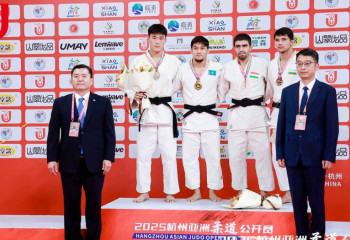 Азия кубогы: Қазақстан дзюдошылары Қытайдан төрт жүлде иеленді