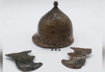 Редкий римский шлем нашли на дне Средиземного моря