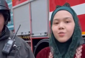 Астанада өрт шыққан үйден 8 адам құтқарылды