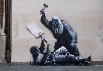 Тайна Бэнкси под угрозой: полиция начала расследование в Лондоне