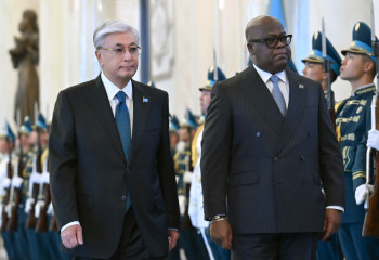 Tokayev holds talks with President of Congo  in narrow format