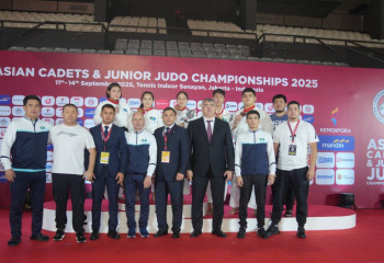 Азия чемпионаты: Дзюдодан Қазақстан жасөспірімдер құрамасы үздіктер қатарына қосылды