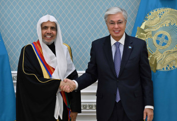 President Tokayev receives Secretary General of  Muslim World League
